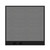 Configurable Acoustic Cubicle Partition Electric Hush Panel 4' x 4' Cloud Gray Woven Woven Fabric Black Trim
