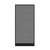 Configurable Acoustic Cubicle Partition Electric Hush Panel 3' x 6' Cloud Gray Woven Woven Fabric Black Trim