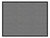 Portable and Acoustic Partition Hush Panel Configurable Cubicle Partition 5' x 4' Cloud Gray Woven Fabric Black Trim