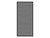 Portable and Acoustic Partition Hush Panel Configurable Cubicle Partition 3' x 6' Cloud Gray Woven Fabric Black Trim