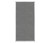 Portable and Acoustic Partition Hush Panel Configurable Cubicle Partition 3' x 6' Cloud Gray Woven Fabric