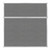 Portable and Acoustic Partition Hush Panel Configurable Cubicle Partition 6' x 6' Cloud Gray Woven Fabric