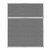Portable and Acoustic Partition Hush Panel Configurable Cubicle Partition 5' x 6' Cloud Gray Woven Fabric