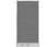 Configurable Acoustic Cubicle Partition Electric Hush Panel 3' x 6' Cloud Gray Woven Fabric w/ Electric Channel