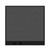 Configurable Acoustic Cubicle Partition Electric Hush Panel 4' x 4' Charcoal Gray Woven Fabric Black Trim