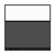Configurable Acoustic Cubicle Partition Electric Hush Panel 6' x 6' W/Window Charcoal Gray Woven Fabric Clear Window Black Trim