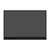 Configurable Acoustic Cubicle Partition Electric Hush Panel 6' x 4' Charcoal Gray Woven Fabric Black Trim
