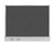 Configurable Acoustic Cubicle Partition Electric Hush Panel 5' x 4' Charcoal Gray Woven Fabric w/ Electric Channel