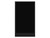Configurable Acoustic Cubicle Partition Electric Hush Panel 2' x 4' Black Woven Fabric Black Trim