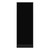 Configurable Acoustic Cubicle Partition Electric Hush Panel 2' x 6' Black Woven Fabric Black Trim