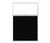 Portable and Acoustic Partition Hush Panel Configurable Cubicle Partition 4' x 6' W/ Window Black Woven Fabric Clear Window