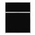 Portable and Acoustic Partition Hush Panel Configurable Cubicle Partition 5' x 6' Black Woven Fabric
