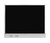 Configurable Acoustic Cubicle Partition Electric Hush Panel 5' x 4' Black Woven Fabric w/ Electric Channel