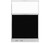 Configurable Acoustic Cubicle Partition Electric Hush Panel 4' x 6' Black Woven Fabric Clear Window w/ Electric Channel