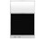 Configurable Acoustic Cubicle Partition Electric Hush Panel 4' x 6' Black Woven Fabric Frosted Window w/ Electric Channel