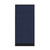 Configurable Acoustic Cubicle Partition Electric Hush Panel 3' x 6' Navy Blue Woven Fabric Black Trim