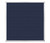 Portable and Acoustic Partition Hush Panel Configurable Cubicle Partition 4' x 4' Navy Blue Woven Fabric