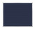 Portable and Acoustic Partition Hush Panel Configurable Cubicle Partition 5' x 4' Navy Blue Woven Fabric