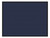 Portable and Acoustic Partition Hush Panel Configurable Cubicle Partition 5' x 4' Navy Blue Woven Fabric Black Trim