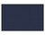 Portable and Acoustic Partition Hush Panel Configurable Cubicle Partition 6' x 4' Navy Blue Woven Fabric Black Trim