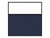 Portable and Acoustic Partition Hush Panel Configurable Cubicle Partition 6' x 6' W/ Window Navy Blue Woven Fabric Clear Window Black Trim