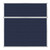 Portable and Acoustic Partition Hush Panel Configurable Cubicle Partition 6' x 6' Navy Blue Woven Fabric