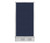 Configurable Acoustic Cubicle Partition Electric Hush Panel 2' x 4' Navy Blue Woven Fabric w/ Electric Channel