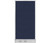 Configurable Acoustic Cubicle Partition Electric Hush Panel 3' x 6' Navy Blue Woven Fabric w/ Electric Channel