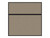 Portable and Acoustic Partition Hush Panel Configurable Cubicle Partition 6' x 6' Warm Pebble Woven Fabric Black Trim