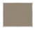 Portable and Acoustic Partition Hush Panel Configurable Cubicle Partition 5' x 4' Warm Pebble Woven Fabric