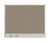 Configurable Acoustic Cubicle Partition Electric Hush Panel 5' x 4' Warm Pebble Woven Fabric W/ Electric Channel