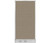 Configurable Acoustic Cubicle Partition Electric Hush Panel 3' x 6' Warm Pebble Woven Fabric W/ Electric Channel