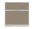Configurable Acoustic Cubicle Partition Electric Hush Panel 6' x 6' Warm Pebble Woven Fabric W/ Electric Channel