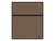 Portable and Acoustic Partition Hush Panel Configurable Cubicle Partition 5' x 6' Mocha Woven Fabric Black Trim