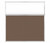 Portable and Acoustic Partition Hush Panel Configurable Cubicle Partition 6' x 6' W/ Window Mocha Woven Fabric Frosted Window