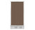 Configurable Acoustic Cubicle Partition Electric Hush Panel 2' x 4' Mocha Woven Fabric W/ Electric Channel