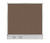 Configurable Acoustic Cubicle Partition Electric Hush Panel 4' x 4' Mocha Woven Fabric W/ Electric Channel