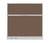 Configurable Acoustic Cubicle Partition Electric Hush Panel 6' x 6' Mocha Woven Fabric W/ Electric Channel
