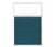 Portable and Acoustic Partition Hush Panel Configurable Cubicle Partition 4' x 6' W/ Window Caribbean Woven Fabric Frosted Window