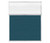 Portable and Acoustic Partition Hush Panel Configurable Cubicle Partition 5' x 6' W/ Window Caribbean Woven Fabric Clear Fluted Window