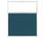 Portable and Acoustic Partition Hush Panel Configurable Cubicle Partition 5' x 6' W/ Window Caribbean Woven Fabric Clear Window