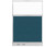 Configurable Acoustic Cubicle Partition Electric Hush Panel 4' x 6' W/ Window Caribbean Woven Fabric Clear Window W/ Electric Channel