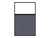 Portable and Acoustic Partition Hush Panel Configurable Cubicle Partition 4' x 6' W/ Window Ocean Woven Fabric Clear Window Black Trim