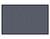 Portable and Acoustic Partition Hush Panel Configurable Cubicle Partition 6' x 4' Ocean Woven Fabric Black Trim