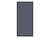 Portable and Acoustic Partition Hush Panel Configurable Cubicle Partition 3' x 6' Ocean Woven Fabric Black Trim