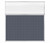 Portable and Acoustic Partition Hush Panel Configurable Cubicle Partition 6' x 6' W/ Window Ocean Woven Fabric Clear Fluted Window