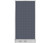 Configurable Acoustic Cubicle Partition Electric Hush Panel 3' x 6' Ocean Woven Fabric w/ Electric Channel