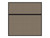 Portable and Acoustic Partition Hush Panel Configurable Cubicle Partition 6' x 6' Slate Woven Fabric Black Trim