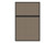 Portable and Acoustic Partition Hush Panel Configurable Cubicle Partition 4' x 6' Slate Woven Fabric Black Trim