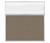 Portable and Acoustic Partition Hush Panel Configurable Cubicle Partition 6' x 6' W/ Window Slate Woven Fabric Clear Fluted Window